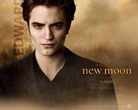 Tapety na pulpit Saga „Zmierzch” Saga Zmierzch: Księżyc w nowiu Robert Pattinson Filmy