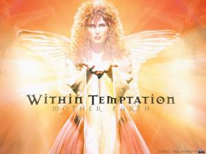 Bakgrundsbilder på skrivbordet Within Temptation Musik