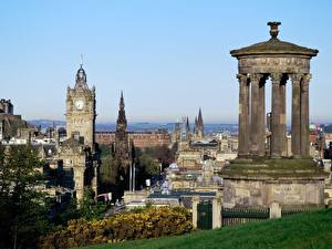 Fondos de escritorio Edificios famosos Escocia Ciudades
