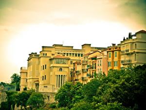 Hintergrundbilder Gebäude Monaco Städte