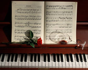 Wallpapers Musical Instruments Notes