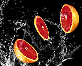 Pictures Fruit Citrus Grapefruit Food