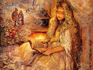 Tapety na pulpit Josephine Wall Fantasy