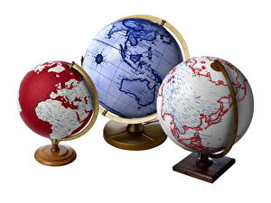 Fonds d'écran Géographie Globe planétaire