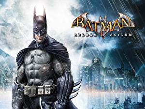 Bakgrundsbilder på skrivbordet Batman Superhjältar Batman superhjälte spel