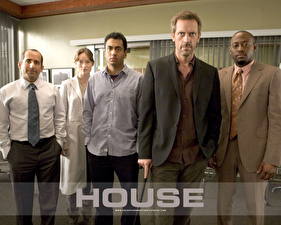 Bureaubladachtergronden House (televisieserie) Hugh Laurie