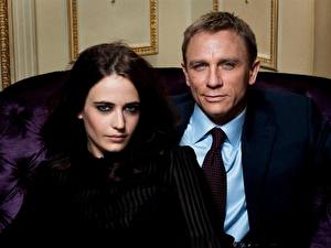 Hintergrundbilder Eva Green Daniel Craig Prominente