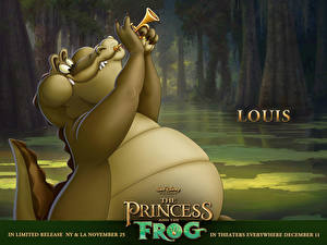 Hintergrundbilder Disney Küss den Frosch Animationsfilm