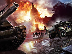 Fonds d'écran Act of War Act of War: Direct Action Jeux