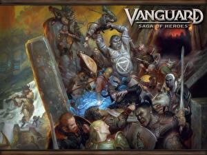 Bakgrundsbilder på skrivbordet Vanguard: Saga of Heroes spel