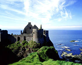 Picture Castle Ireland Ruins Cities