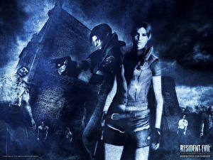 Tapety na pulpit Resident Evil Resident Evil: The Darkside Chronicles