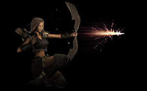 Photo Archers Warrior 3D Graphics Fantasy Girls