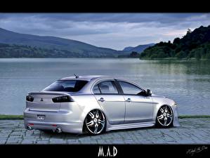 Desktop hintergrundbilder Mitsubishi auto
