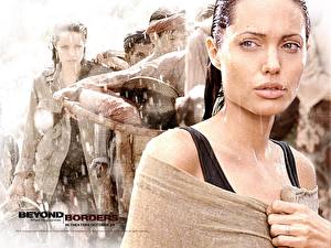 Tapety na pulpit Angelina Jolie Beyond Borders film
