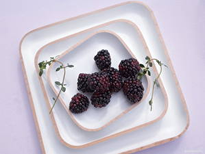 桌面壁纸，，水果，黑莓，食物