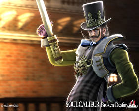 Bakgrundsbilder på skrivbordet Soul Calibur Soul Calibur Broken Destiny dataspel