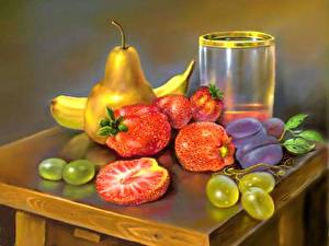 Bakgrundsbilder på skrivbordet Frukt Stilleben Mat