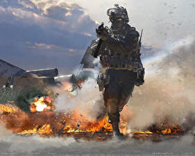 Bakgrundsbilder på skrivbordet Modern Warfare
