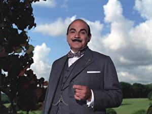 Bureaubladachtergronden Hercule Poirot