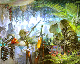 Bakgrundsbilder på skrivbordet Final Fantasy Final Fantasy XIV