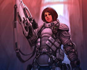 Picture Warrior Armour Fantasy Girls