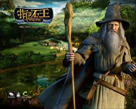 Bureaubladachtergronden The Lord of the Rings - Games Magiër videogames