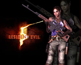 Bakgrundsbilder på skrivbordet Resident Evil Resident Evil 5 spel