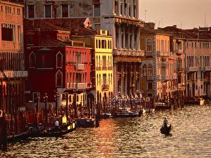 Bakgrundsbilder på skrivbordet Byggnad Italien Venedig