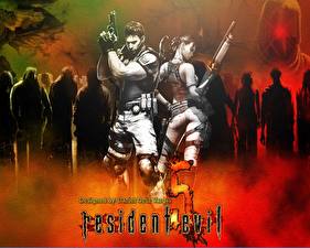 Bakgrundsbilder på skrivbordet Resident Evil Resident Evil 5