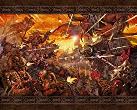 Fonds d'écran Warhammer 40000 Warhammer 40000 Dawn of War jeu vidéo