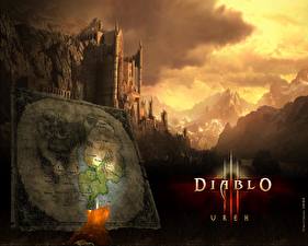 Bakgrundsbilder på skrivbordet Diablo Diablo III spel