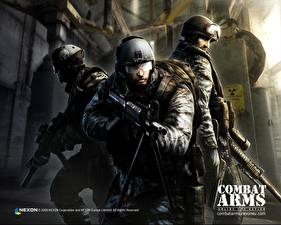 Bureaubladachtergronden Combat Arms computerspel