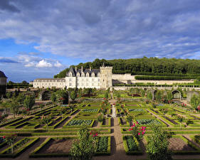 Bilder Burg Frankreich Landschaftsbau Städte