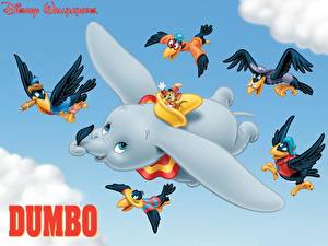 Papel de Parede Desktop Disney Dumbo