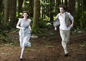 Bakgrundsbilder på skrivbordet The Twilight Saga The Twilight Saga: New Moon Robert Pattinson film