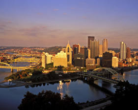 Desktop hintergrundbilder Haus USA Pennsylvania  Städte