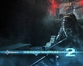 Bakgrundsbilder på skrivbordet Modern Warfare Datorspel