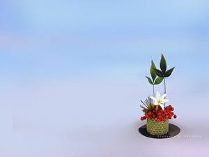 Hintergrundbilder Ikebana Blumen