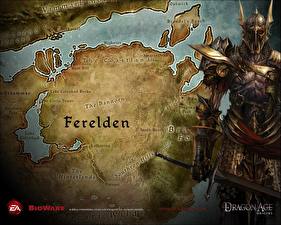 Bakgrundsbilder på skrivbordet Dragon Age spel