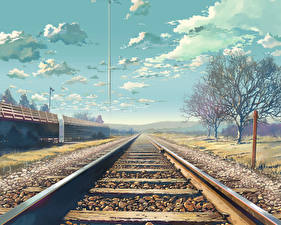 Hintergrundbilder Eisenbahn Schienen