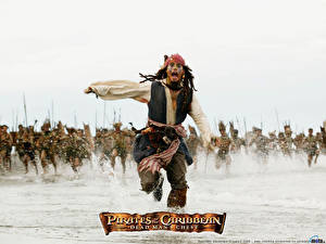 Bakgrunnsbilder Pirates of the Caribbean Pirates of the Caribbean: Dead Man's Chest Johnny Depp Film
