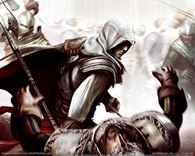 Bakgrundsbilder på skrivbordet Assassin's Creed Assassin's Creed 2 dataspel