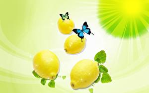 Sfondi desktop Frutta Limone alimento