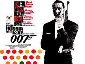 Bureaubladachtergronden Agent 007. James Bond From Russia with Love (film) Films