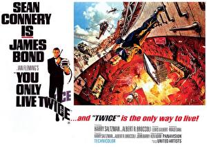 Bureaubladachtergronden Agent 007. James Bond You Only Live Twice (film) Films