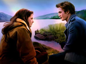 Bakgrundsbilder på skrivbordet The Twilight Saga Twilight Kristen Stewart Filmer