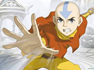 Bakgrundsbilder på skrivbordet Avatar: Legenden om Aang