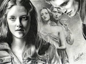 Bakgrundsbilder på skrivbordet The Twilight Saga Twilight Kristen Stewart film