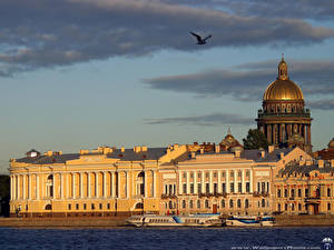 桌面壁纸，，有名な建築物，圣彼得堡，城市